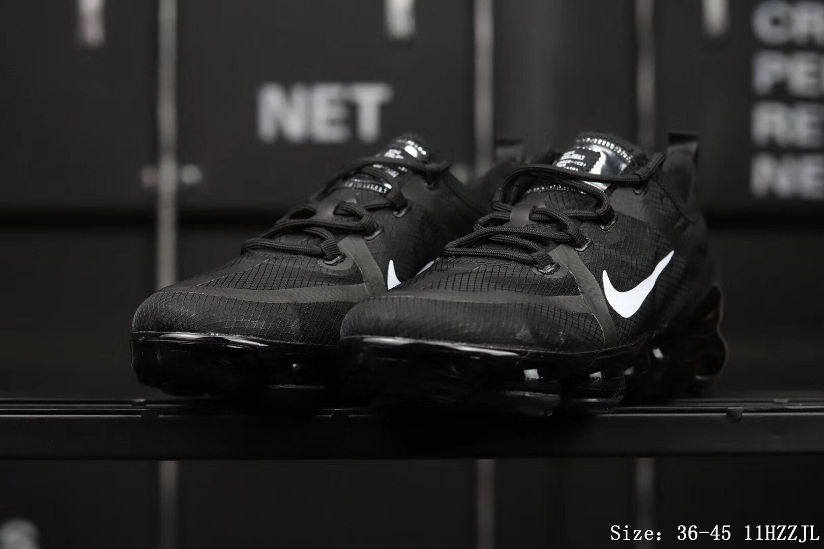 Nike Air Vapormax 2019 Mesh Black Shoes For Women